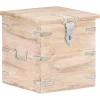 vidaXL Kistor & Koffertar>Kista 40x40x40 cm massivt akaciaträ