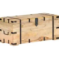 vidaXL Kistor & Koffertar>Kista 90x40x40 cm massivt mangoträ
