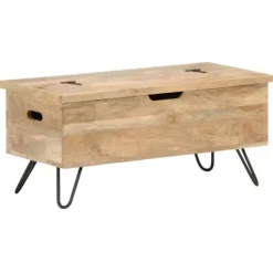 vidaXL Kistor & Koffertar>Kista 90x40x45 cm massivt mangoträ