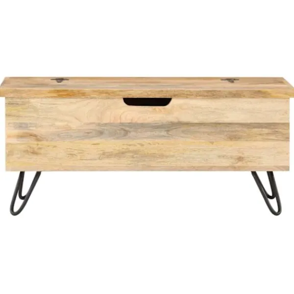 vidaXL Kistor & Koffertar>Kista 90x40x45 cm massivt mangoträ
