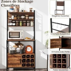 COSTWAY Sideboards><noscript><img width=