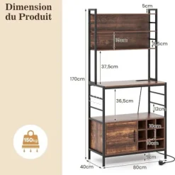 COSTWAY Sideboards><noscript><img width=