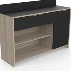 DEMEYERE Sideboards>Köksskänk - Rå - Modern - 1 dörr - MIKE - L 123 cm
