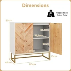 COSTWAY Sideboards><noscript><img width=
