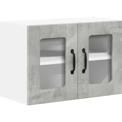 vidaXL Skåp>Köksskåp Betonggrå 60 x 31 x 40 cm Konstruerat trä