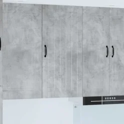 vidaXL Skåp>Köksskåp Betonggrå 50 x 31 x 100 cm Konstruerat trä