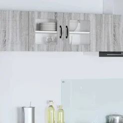 vidaXL Skåp>Köksskåp Grå Sonoma 80 x 31 x 40 cm Konstruerat trä