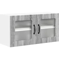 vidaXL Skåp>Köksskåp Grå Sonoma 80 x 31 x 40 cm Konstruerat trä