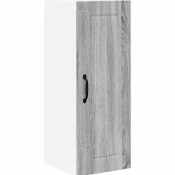 vidaXL Skåp>Köksskåp Grå Sonoma 30 x 31 x 80 cm Konstruerat trä