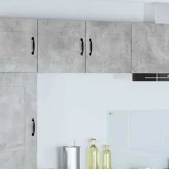 vidaXL Skåp>Köksskåp Kalmar Betonggrå 40 x 31 x 40 cm Konstruerat trä