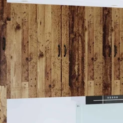 vidaXL Skåp>Köksskåp med hylla Gammalt trä 60 x 31 x 100 cm Konstruerat trä