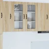vidaXL Skåp>Köksskåp med hylla Sonoma-ek 40 x 31 x 80 cm Konstruerat trä