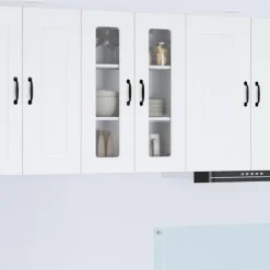 vidaXL Skåp>Köksskåp med lagring Kalmar Vit 60 x 31 x 80 cm Konstruerat trä