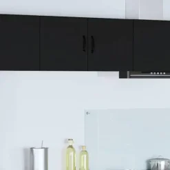 vidaXL Skåp>Köksskåp Svart 40 x 31 x 40 cm Konstruerat trä