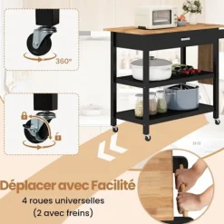 COSTWAY Köksö><noscript><img width=