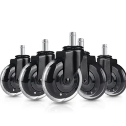 Kontorsmöbler>Kontorsstol Hjul Hjul 3" Rollerblade Gummi Ersättning (5st)