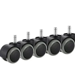 Kontorsmöbler>Kontorsstol Hjul, 5-pack, Passar IKEA Stol (10mm x 22mm) Kraftig-FF-