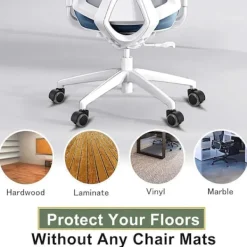 Kontorsmöbler>Kontorsstol Hjul, 5-pack, Passar IKEA Stol (10mm x 22mm) Kraftig-FF-