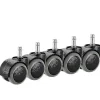Kontorsmöbler>Kontorsstol Hjul, 5-pack, Passar IKEA Stol (10mm x 22mm) Kraftig JR2025032601188