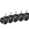 Kontorsmöbler>Kontorsstol Hjul, 5-pack, Passar IKEA Stol (11mm x 22mm) Kraftiga-XF23-