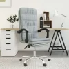 vidaXL Kontorsmöbler>Kontorsstol ljusgrå tyg