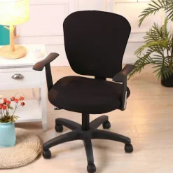 Kontorsmöbler>Kontorsstol Överdrag Universal Tvättbar Roterande Stol Skydd - JA