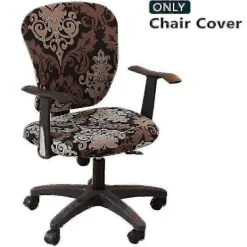 Kontorsmöbler>Kontorsstol Överdrag Universal Tvättbar Roterande Stol Skydd - JA