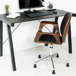 Kontorsmöbler>Kontorsstols Hjul, 5 st Ersättningshjul för Stol 10/22mm, Tyst Fast Sitsben för Hårt Golv