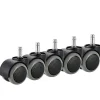 Kontorsmöbler>Kontorsstols Hjul, 5-pack, Passar IKEA Stol (10mm x 22mm) Tunga