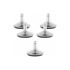 Kontorsmöbler>Kontorsstolsbells - 5-pack 11/22mm ersättningshjul för stolar med hjul - Fast ben med glid för hårda golv