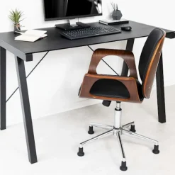 Kontorsmöbler>Kontorsstolsfötter - Set med 5 Ersättningsfötter för Stolsfötter 10/22 mm - Stabila och Tysta Stolsben för Hårda Golv