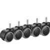 Kontorsmöbler>Kontorsstolshjul, 5-pack, Passar Ikea Stol (10mm X 22mm) Tunga