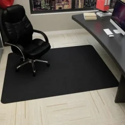Kontorsmöbler>Kontorsstolsmatta för trä- och klinkergolv, 122x91 cm datorstolsmatta, stort halkskydd för golv