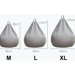 Sittsäckar>Latjo soffpåse fåtölj sofföverdrag tyg fåtölj överdrag stolsöverdrag utan fyllning säte puff puff tatami vardagsrum