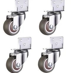 DAO Balkongmöbler>L-formad Platt Svänghjul Kullager L-Clip Sidomonterad Platt TPE Gummi [db] 1 inch