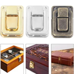 HEET Kistor & Koffertar>Liten vinkista i trä, presentask, låda, växelspärr, resväska