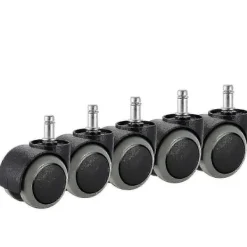 Kontorsmöbler>Lättrullande hjul för IKEA-stolar - 5-pack 10 mm x 22 mm kraftiga