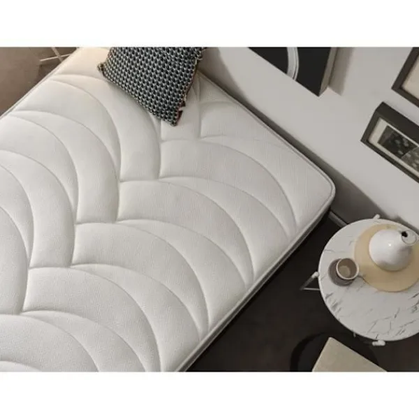 ECCOX Sängar>Madrass 90x200 cm Minnesskum Lyx Elite Silver H21 tjocklek 21 cm +/-2 Medium-hög fasthet.