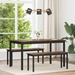 vidaXL Matgrupper>Matbord METALL