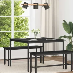 vidaXL Matgrupper>Matbord METALL