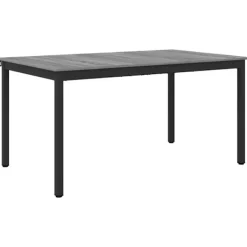 vidaXL Matgrupper>Matbord METALL