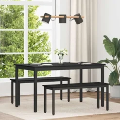 vidaXL Matgrupper>Matbord METALL