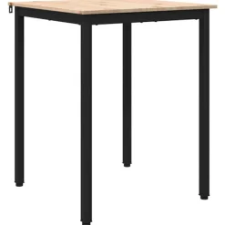 vidaXL Matgrupper>Matbord Naturfärg 60 x 60 x 75 cm Massiv furu