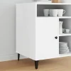 vidaXL Sideboards>Möbelfötter 2 pcs Svart 5,5 x 5,5 x 10 cm Järn