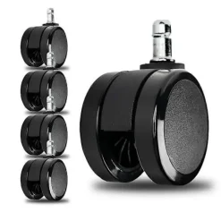 Kontorsmöbler>Mjuka hjul för Herman Miller Aeron Embody Mirra Sayl-stol, trägolv 1 set/5 st