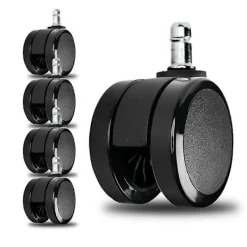 Kontorsmöbler>Mjukt hjul för Herman Miller Aeron Embody Mirra Sayl-stol, trägolv 1 set/5 st