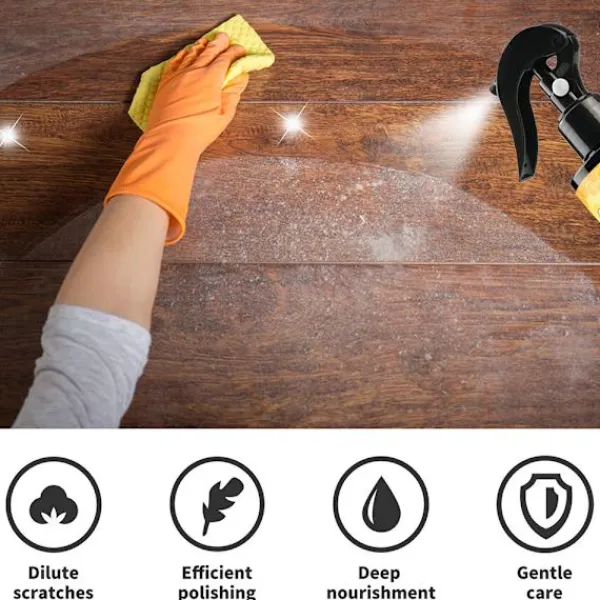 Byråer>120ML Möbel Bivax Spray Återställ Glans Funitures Dimspray för trämöbler