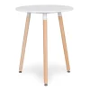 Modernhome Småbord>Modernt träbord för vardagsrumskök 60cm