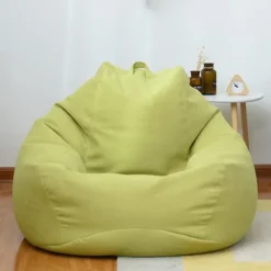 Sittsäckar>Ny Design Extra Stor Sittsäck Sofföverdrag Inomhus Lazy Lounger Kompatibel med Vuxna Barn Bästsäljare Hög Kvalitet Grön 90*110cm_ca Grön 90 * 110cm | Fyndiq