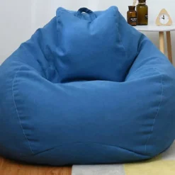 Sittsäckar>Ny Extra Stor Sittsäck Fåtöljer Sofföverdrag Inomhus Lazy Lounger För Vuxna Barn Rea! (Exklusive fyllning) purpurblå Medium 80x90cm Oversize 100x120cm | Fyndiq